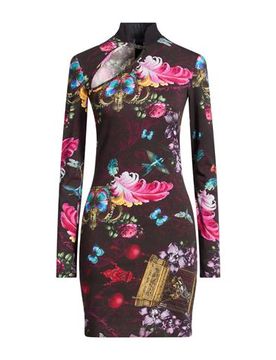 Mini-Kleid Damen Braungrau 34,36,38 Damen
