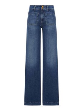 Jeans Jane in denim di cotone