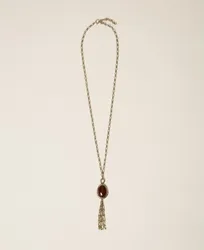 Sautoir avec pendentif animalier