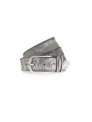 Ceinture en cuir CUNO gris 80