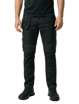 Pantalon De Travail Unique 14131 Hanging Pockets Big Black 62 - MASCOT - FashionsVida