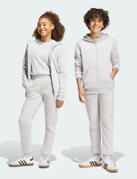 Pantaloni Entrada26 Sweat 7-8A Team Light Grey / White - Adidas - FashionsVida
