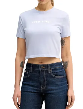 Damen T-Shirt Lila 497850