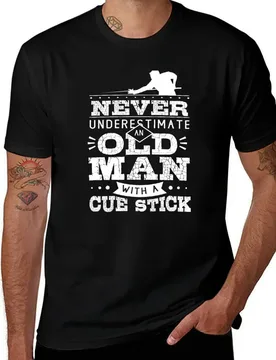 Mens Billiards Gift Old Man Billiard Player T-Shirt man t shirt designer graphic t shirts for man T-Shirt - Aliexpress - FashionsVida