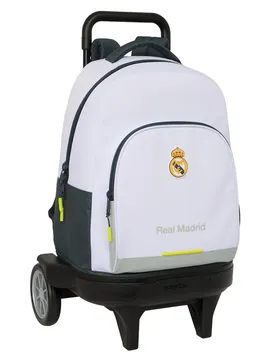 Sac à Dos à Roulettes Real Madrid 25/26 Multicolor One Size unisex