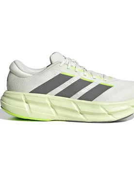 Questar 4 Running Shoes White Tint / Grey Four / Signal Green UK 10.5 Men - Adidas - FashionsVida