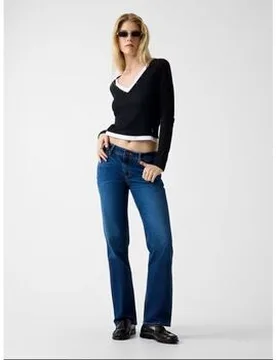 Langarmshirt W6rp31 Kd072-Jblk It S Female - Guess - FashionsVida