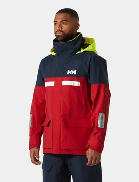Men's Pier 4.0 Jacket Red L - Red - Male - Helly Hansen - FashionsVida