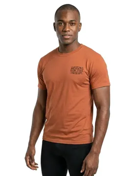 T-shirt à Manches Courtes La Muerta Relic Texas Orange XL