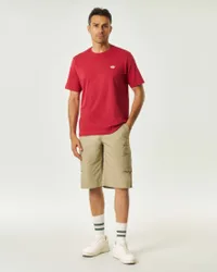 Bermuda cargo Eagle Bend beige in puro cotone