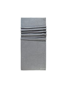 Saunatuch Doubleface 80x200cm Silber grau baby