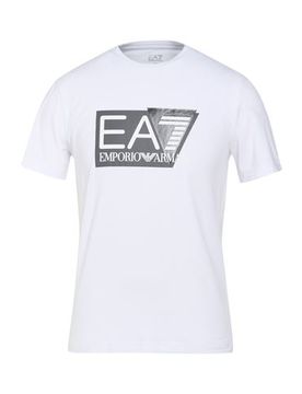 EA7 T-shirts Herren Weiß S Herren