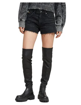 Jeans Corti True Raw Edge Worn In Eolith Grey 30 - G-Star - FashionsVida