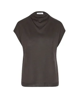 Comma T-shirt marron 44 - Comma - FashionsVida