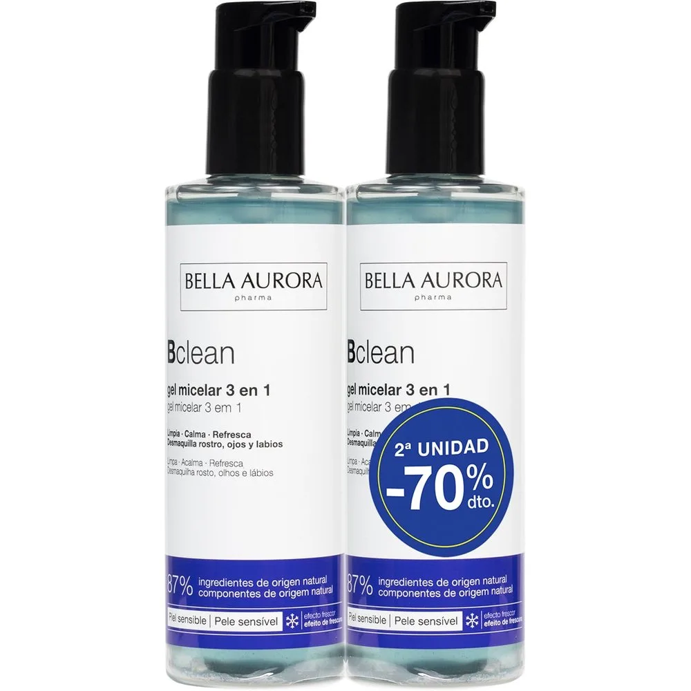 Gel micelar 3 en 1 BClean - Bella Aurora - FashionsVida