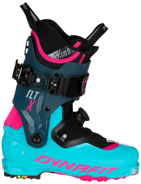 Skitourenschuhe TLT X Extra Wide W Silvretta/Pink Glo für Damen Größe 25.5 Blau - Dynafit - FashionsVida