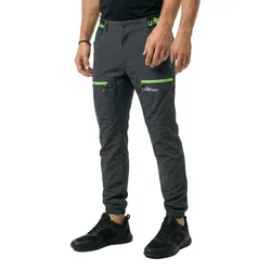 Pantalon De Travail Horizon Asphalt Grey / Green 2XL