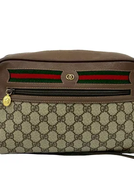 GG Supreme Web Crossbody - Gucci - FashionsVida