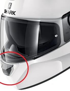 Presa D'aria Inferiore Led Bianca Skwal 2.2 Bianco WHU taglia unica - Shark - FashionsVida