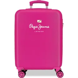 Maleta de cabina luna rígida 55 cm fucisa con capacidad de 35l