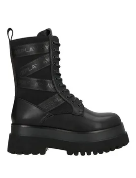 Botines de caña alta Mujer Negro 40 Mujer - Replay - FashionsVida