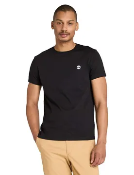Pack Dunstan River Pure Cotton T-Shirts Black male - Timberland - FashionsVida