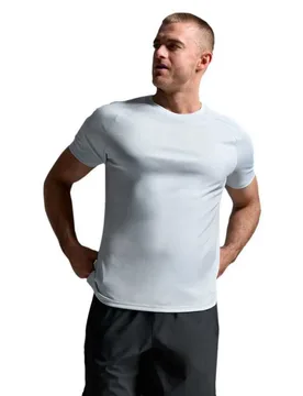 Maglietta A Maniche Corte Aero Mesh Moonstone XL - 2XU - FashionsVida