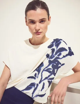 Top de mujer con dijo frontal y cuello caja - Woman El Corte Inglés - FashionsVida