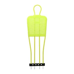 Mannequin D´entraînement Aux Coups Francs Yellow 173 x 50 x 3 cm unisex