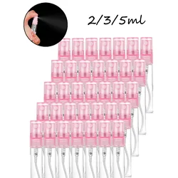Ml Botella de spray recargable y portátil, adecuada para perfume, desinfectante de manos y cosméticos, con estuche protector