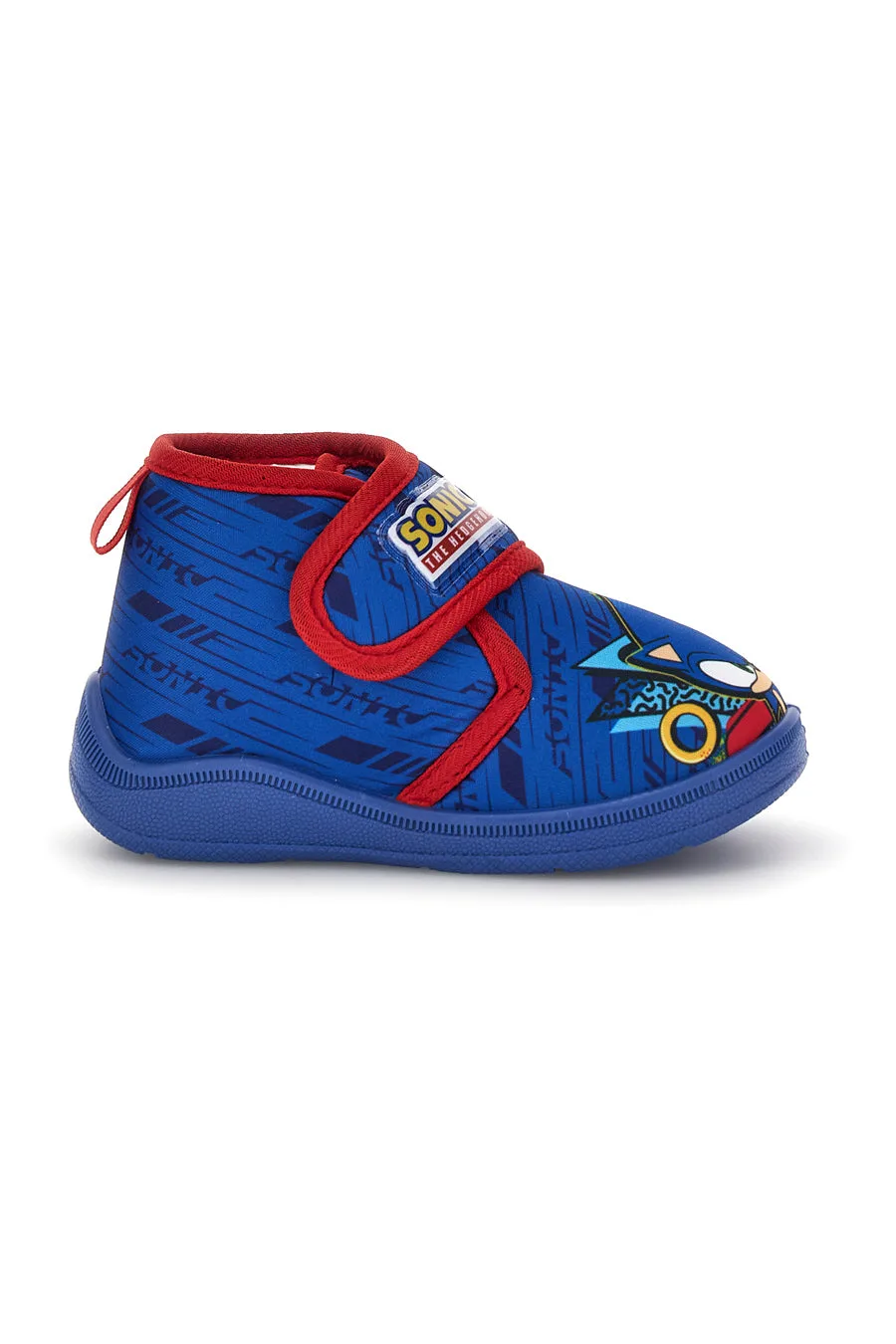 Scarpe da casa blu e rosse con stampa N9610106T 23 - SONIC - FashionsVida