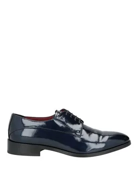 Zapatos de cordones Hombre Azul marino 41 Hombre - Calzoleria Marini Dal 1945 - FashionsVida