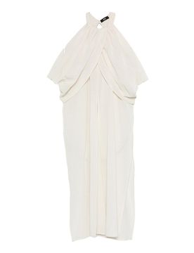 Eleh Top In Crema Con Volant