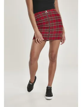 Gonna Checker Red / Black M - Urban classics - FashionsVida