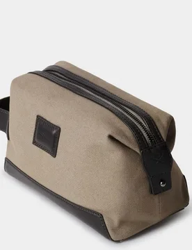 Neceser de viaje de 24 horas de hombre en lona wells - Hackett - FashionsVida