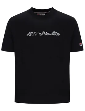 Black Lagos Graphic T-Shirt - XS - FILA - FashionsVida