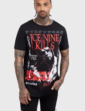 Gothic T-Shirt - Sometimes Dead Is Better T Shirt - XS bis 4XL - für Männer - Größe 3XL - schwarz - Männer - male - Ice Nine Kills by Killstar - FashionsVida