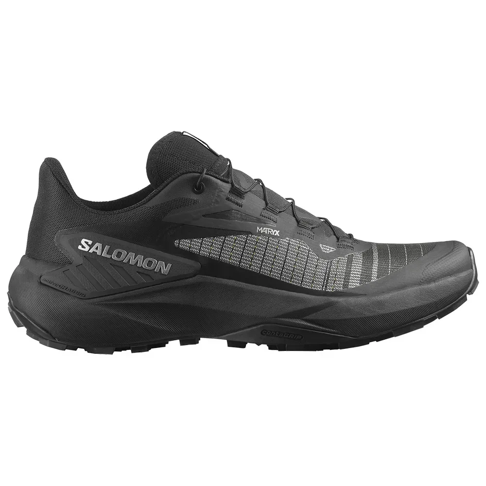Scarpe Da Trail Running Genesis Black / Black / Ftw Silver EU 46 2/3 - Salomon - FashionsVida