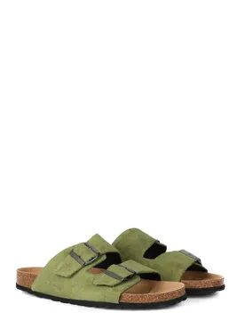 Damen Pantolette Grün 491316