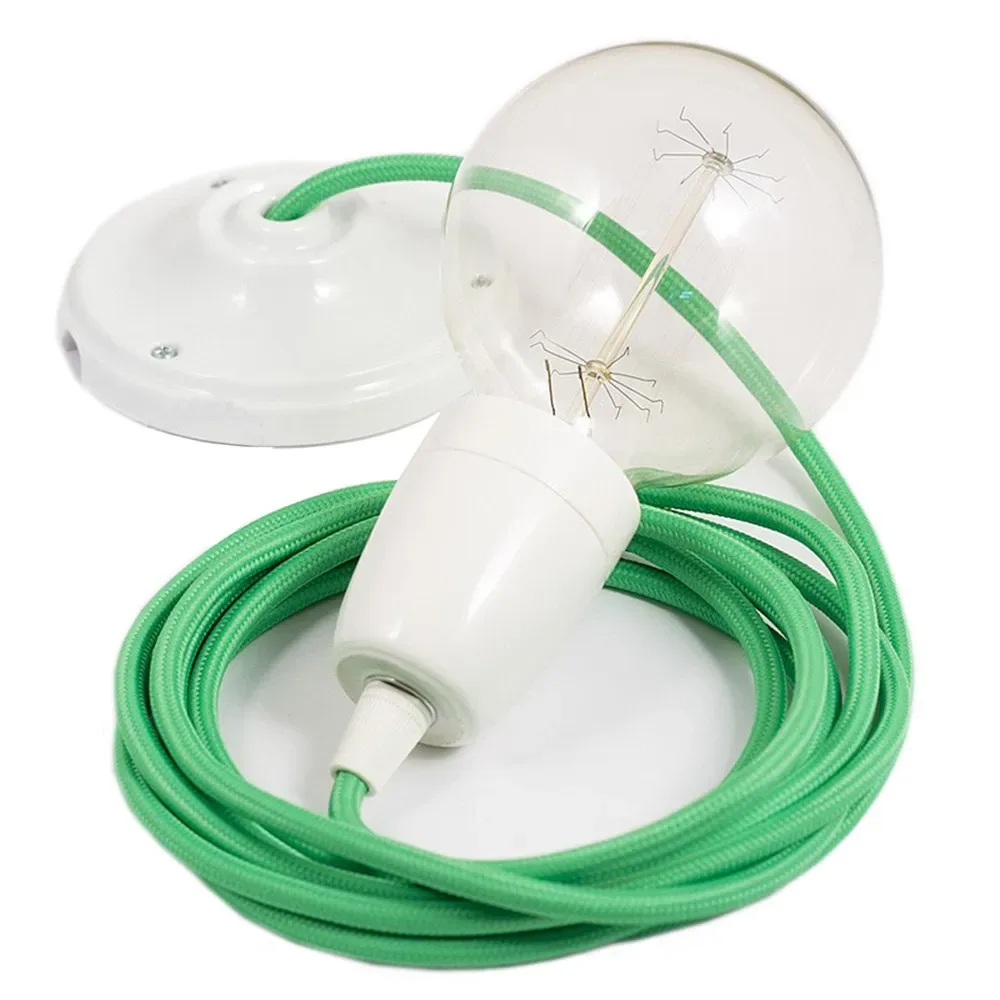 Cables Suspension Luminaire Rm18 1 M Green Lime / White One Size - Creative - FashionsVida