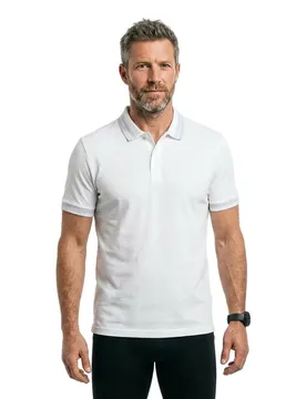 Polo à Manches Courtes Phillipson 202 10277803 White XL