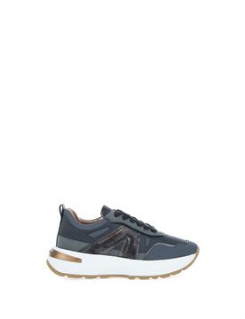 Sneakers con inserti ANTRACITE 38