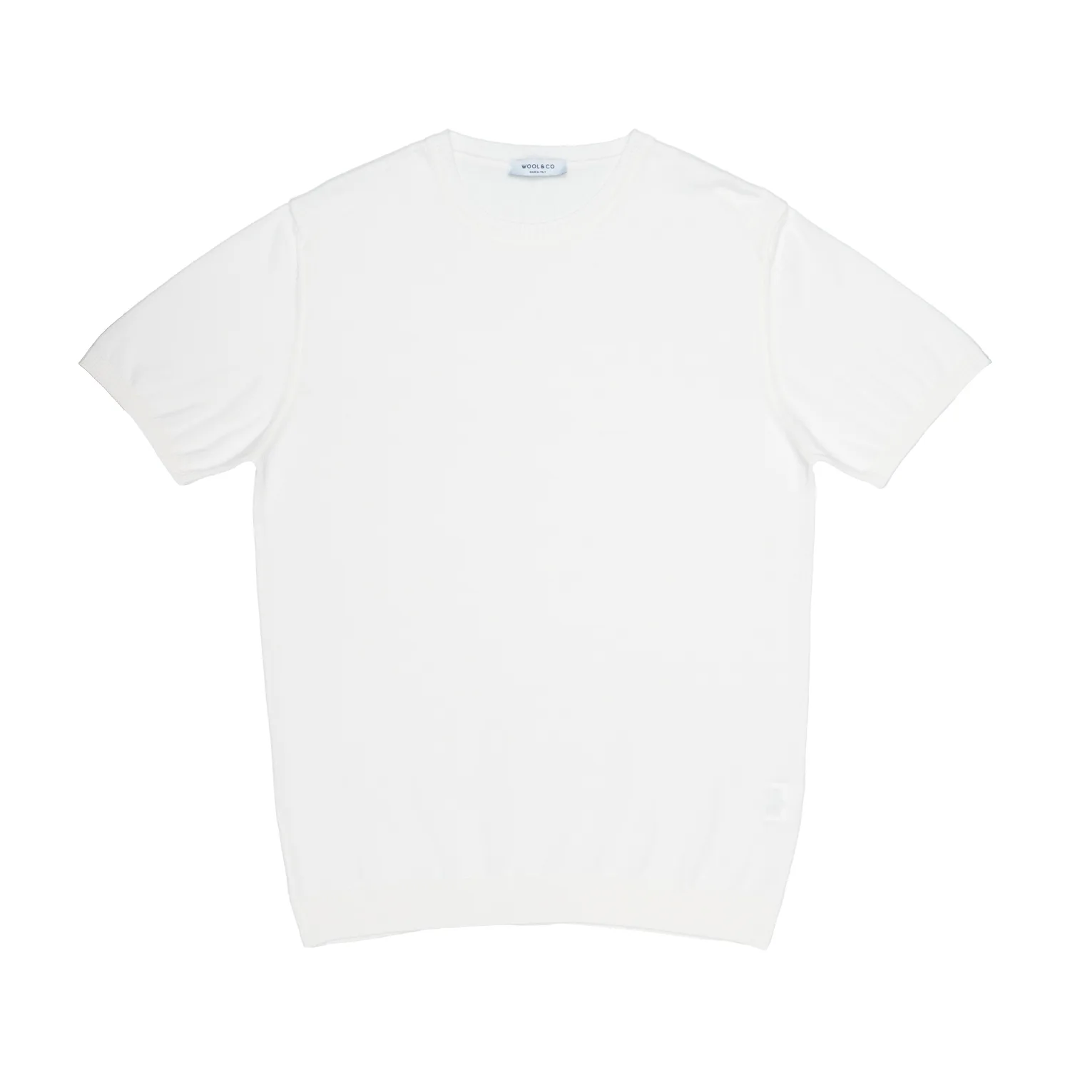 Maglia MM Uomo Pettinato Ottico - WOOL & CO - FashionsVida