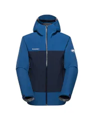 Giacca da trekking da uomo Crag 2,5L con cappuccio blu M