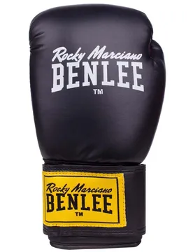 Gants De Boxe Artificiels Cuir Rodney Black / Red 6 oz