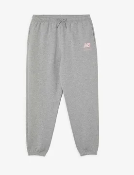 Pant Jogger Boston Logo gris/rose l - New Balance - FashionsVida