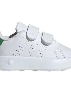 Sneaker Advantage Cf Ftwr White / Ftwr White / Green EU 23 - Adidas - FashionsVida