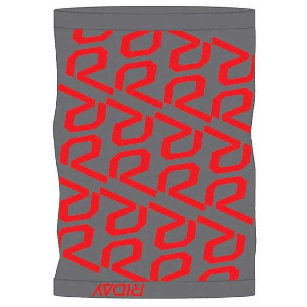 Scaldacollo Medium Weight Grey / Red - Riday - FashionsVida
