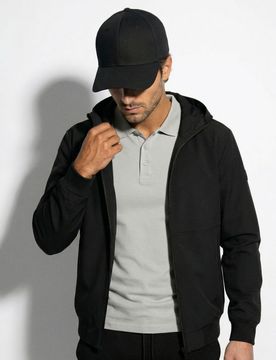 Cappello con visiera - nero