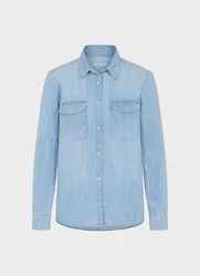 Madlin Denim Shirt w female
